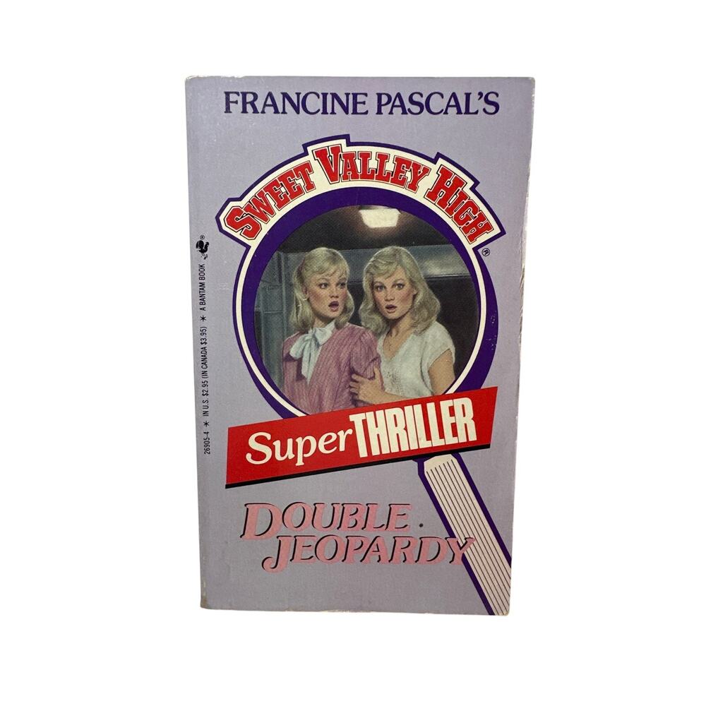 Sweet Valley High Super Thriller First Edition First Print Book Double Jeopardy